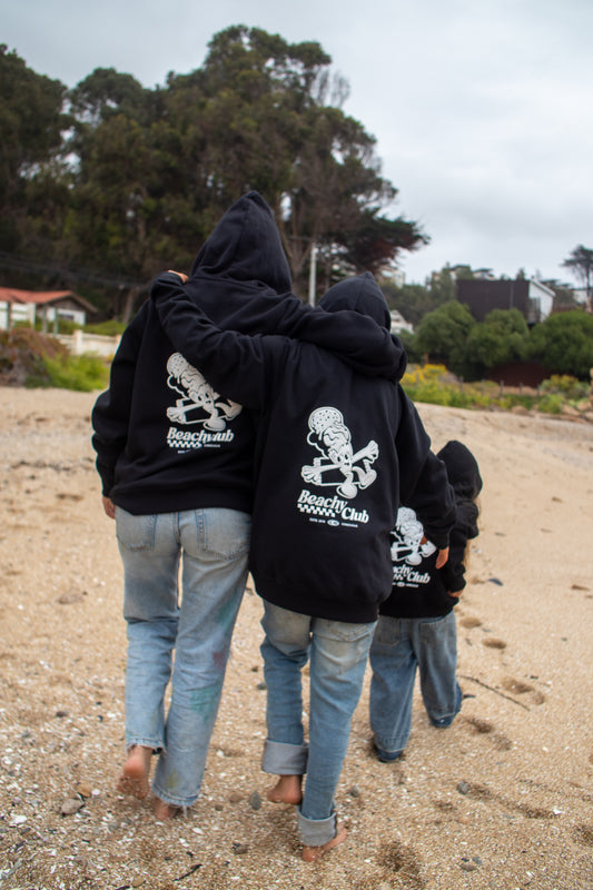 HOODIE BEACHY CLUB NEGRO KIDS