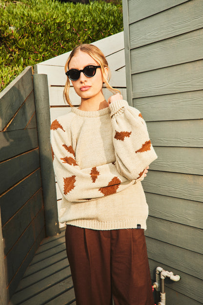 SWEATER RAGLAN ANIMAL CRUDO ♀