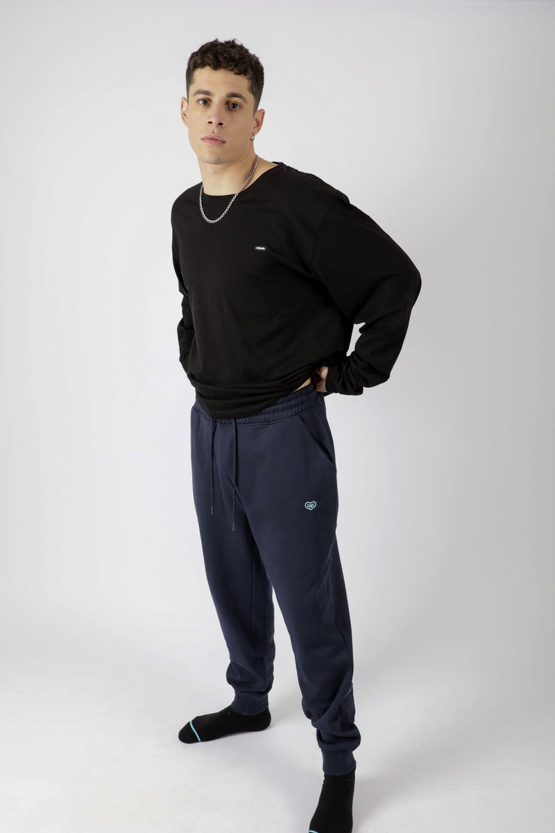 JOGGER HEART DARK BLUE ♂