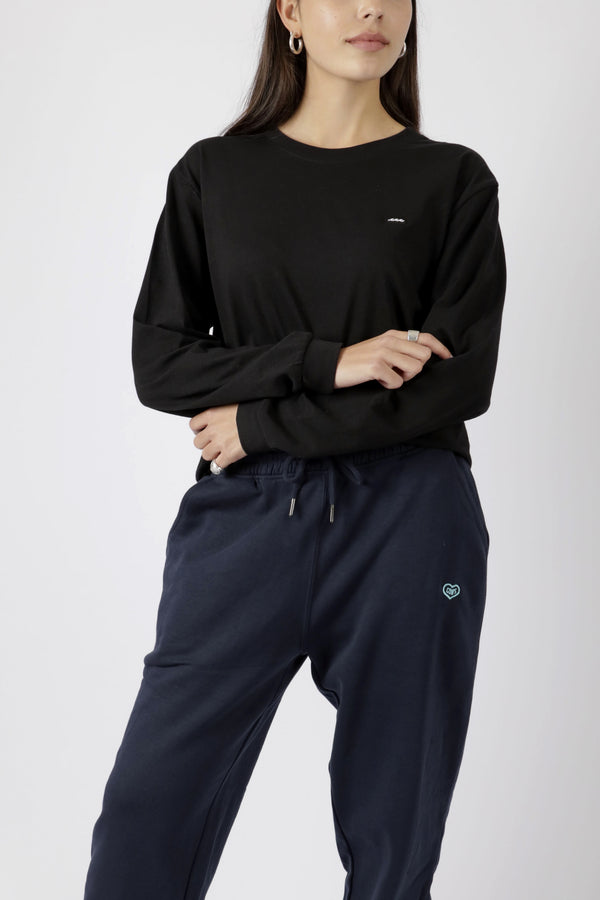 JOGGER HEART DARK BLUE ♀