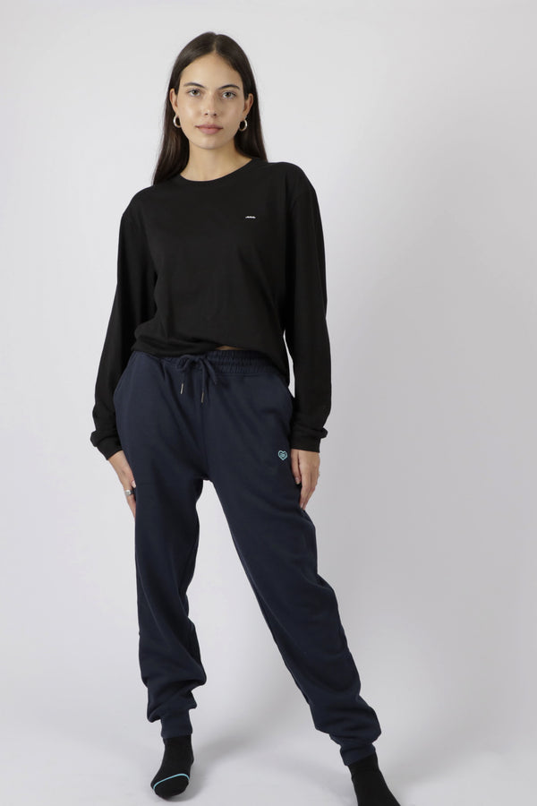 JOGGER HEART DARK BLUE ♀