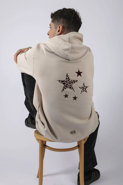 HOODIE MADE OF STARS BEIGE ♂