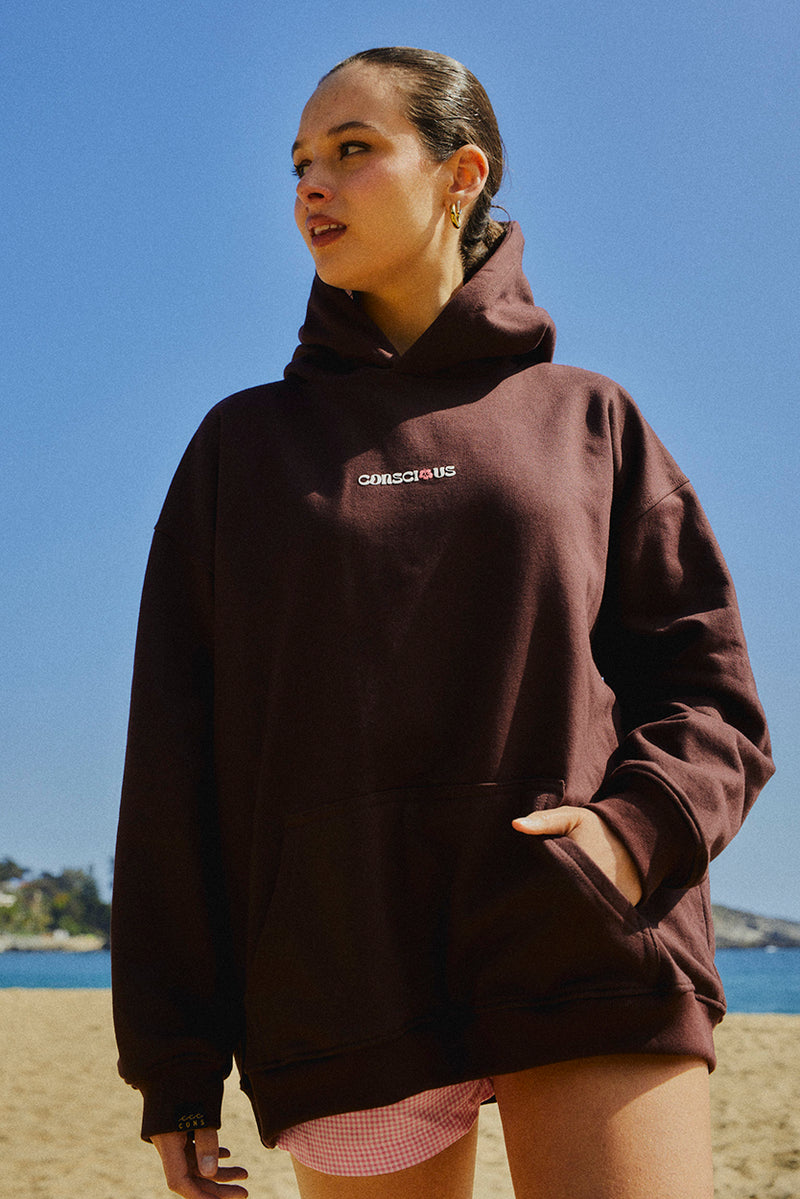 HOODIE TROPICONS MOCCA ♀