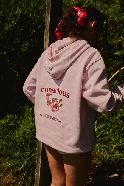 HOODIE ORQUIDEAS ROSA ♀