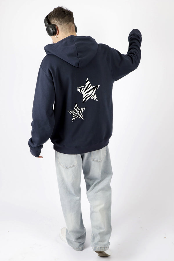 HOODIE ANIMAL PRINT STARS ♂