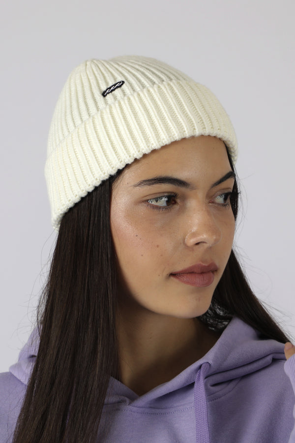 BEANIE CONS IVORY ♀
