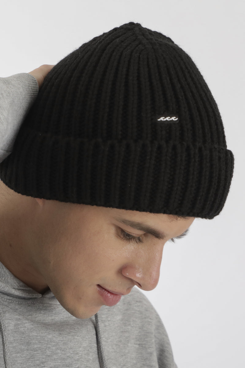 BEANIE CONS BLACK ♂