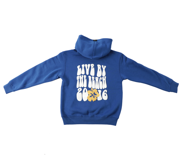 HOODIE BY THE BEACH BLUE KIDS ♀