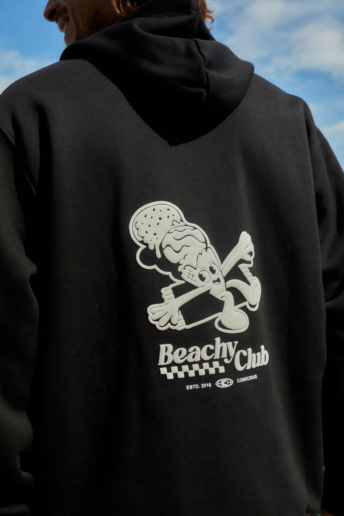 HOODIE BEACHY CLUB BLACK ♂