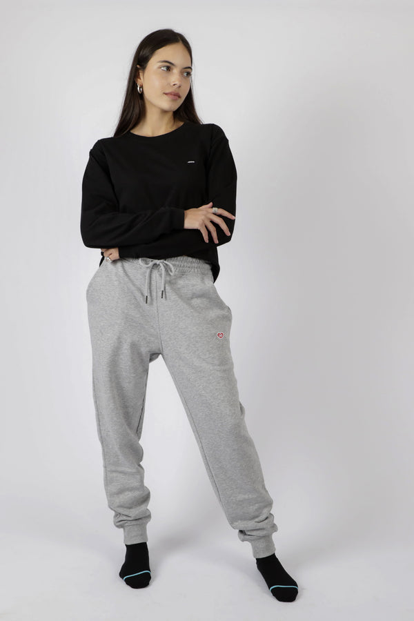 JOGGER HEART GRAY ♀