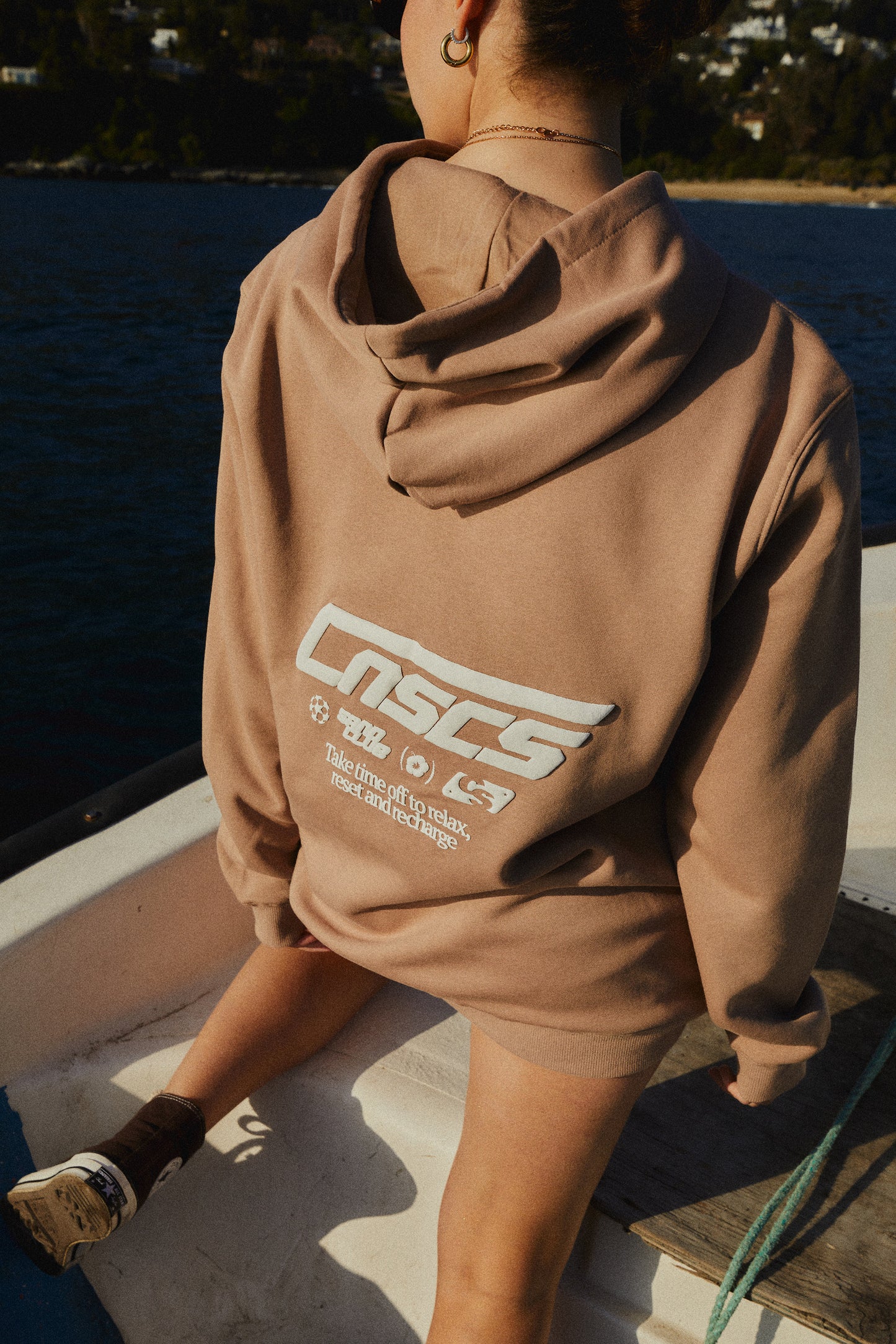 HOODIE CNSCS SAND CLUB KAKI ♀