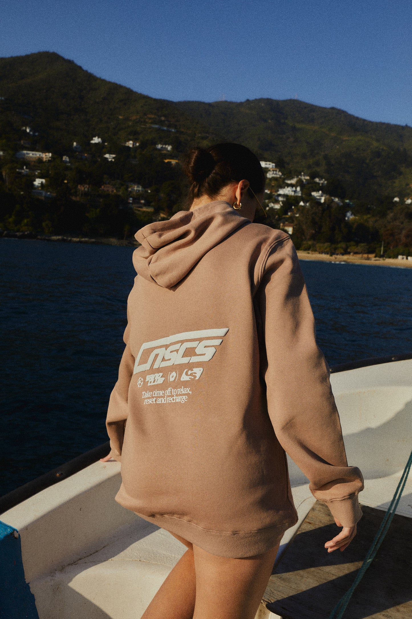 HOODIE CNSCS SAND CLUB KAKI ♀