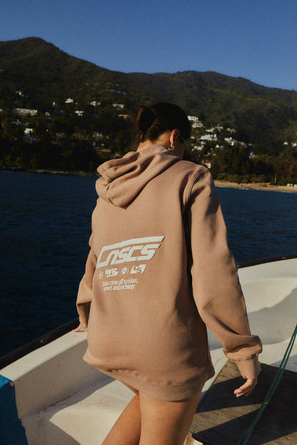 HOODIE CNSCS SAND CLUB KAKI ♀