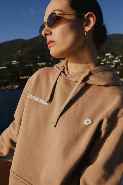 HOODIE CNSCS SAND CLUB KAKI ♀