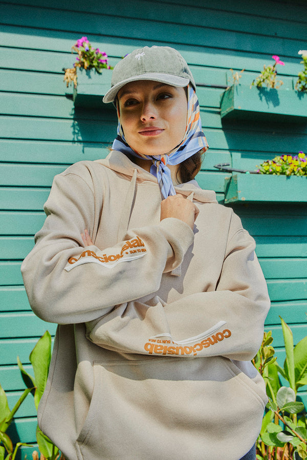 HOODIE SLEEVE LAB BEIGE ♀