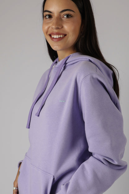 HOODIE CONSCIOUS LAB LILA ♀