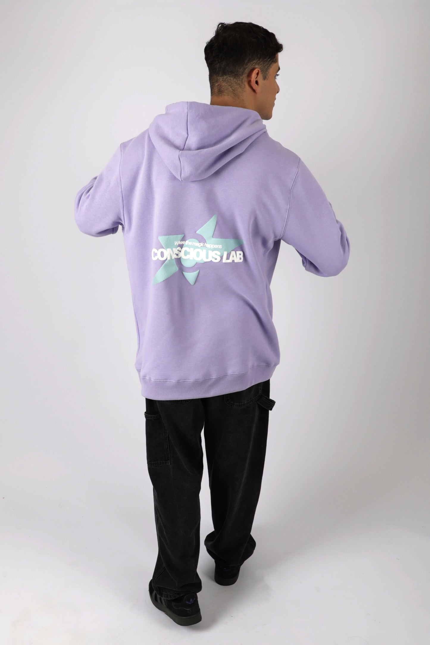 HOODIE CONSCIOUS LAB LILA ♂