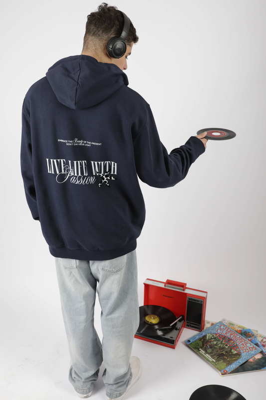 HOODIE LLWP DARK BLUE ♂