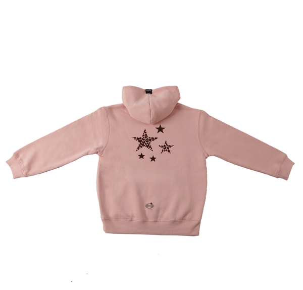 HOODIE MADE OF STARS ROSA KIDS ♀