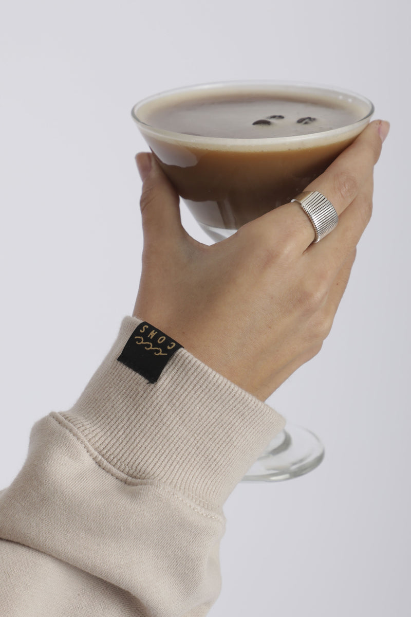 HOODIE ESPRESSO MARTINI BEIGE ♀