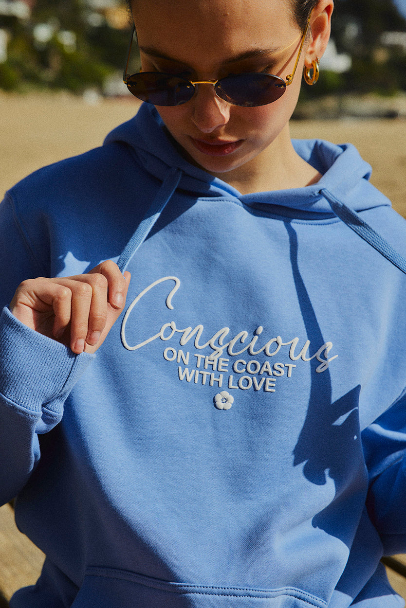 HOODIE WITH LOVE SKY ♀