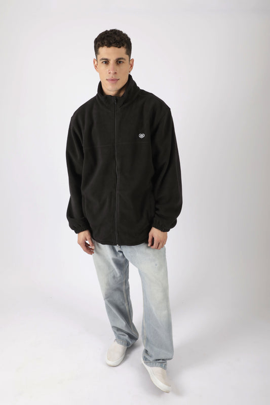 ZIPPER POLAR HEART BLACK ♂