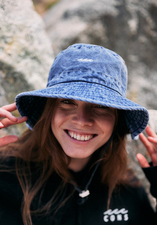 FISHING HAT BLUE ♀